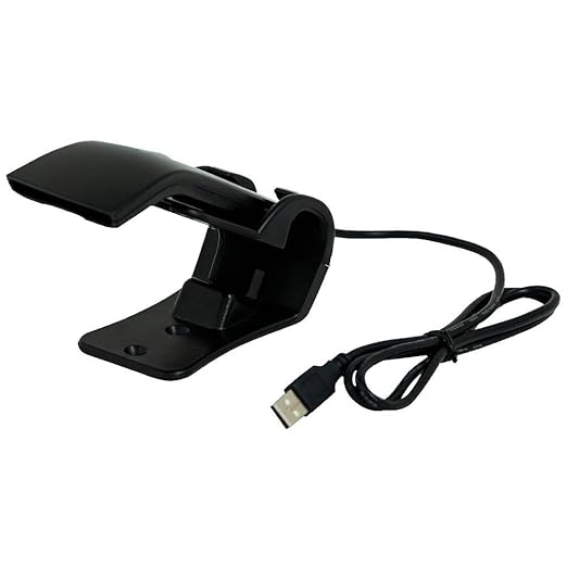 Star Micronics mPOP Handheld USB 1D Barcode Scanner with Stand - Black