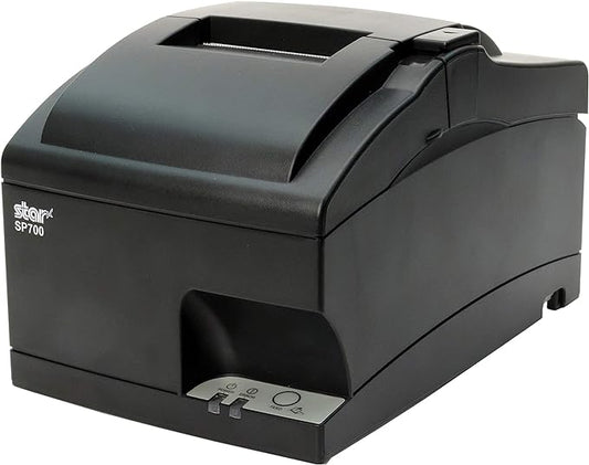 Star Micronics SP742MD Serial Impact Receipt Printer with Auto-Cutter and Internal Power Supply - Gray